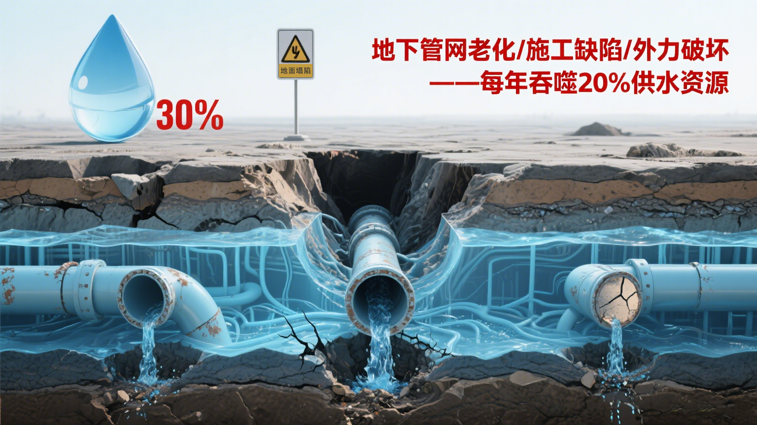 智能檢測技術(shù)守護(hù)城市“生命線”:供水管道安全運行新方案 智能檢測技術(shù)守護(hù)城市“生命線”:供水管道安全運行新方案