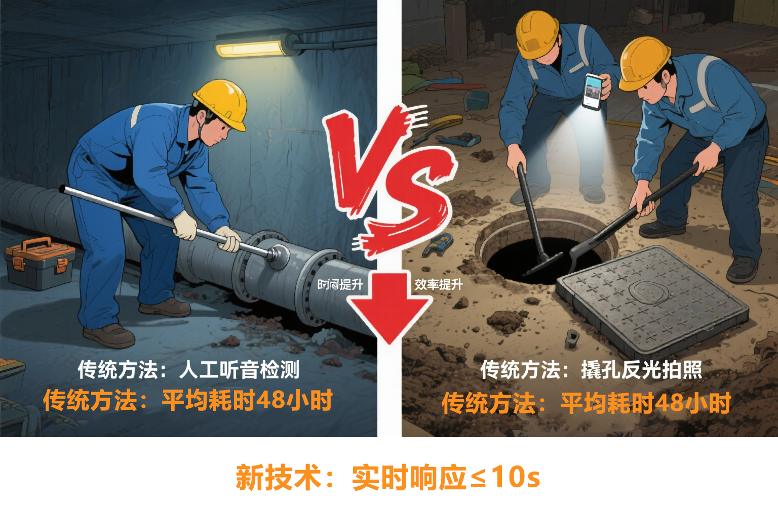 智能檢測技術(shù)守護(hù)城市“生命線”:供水管道安全運行新方案 智能檢測技術(shù)守護(hù)城市“生命線”:供水管道安全運行新方案