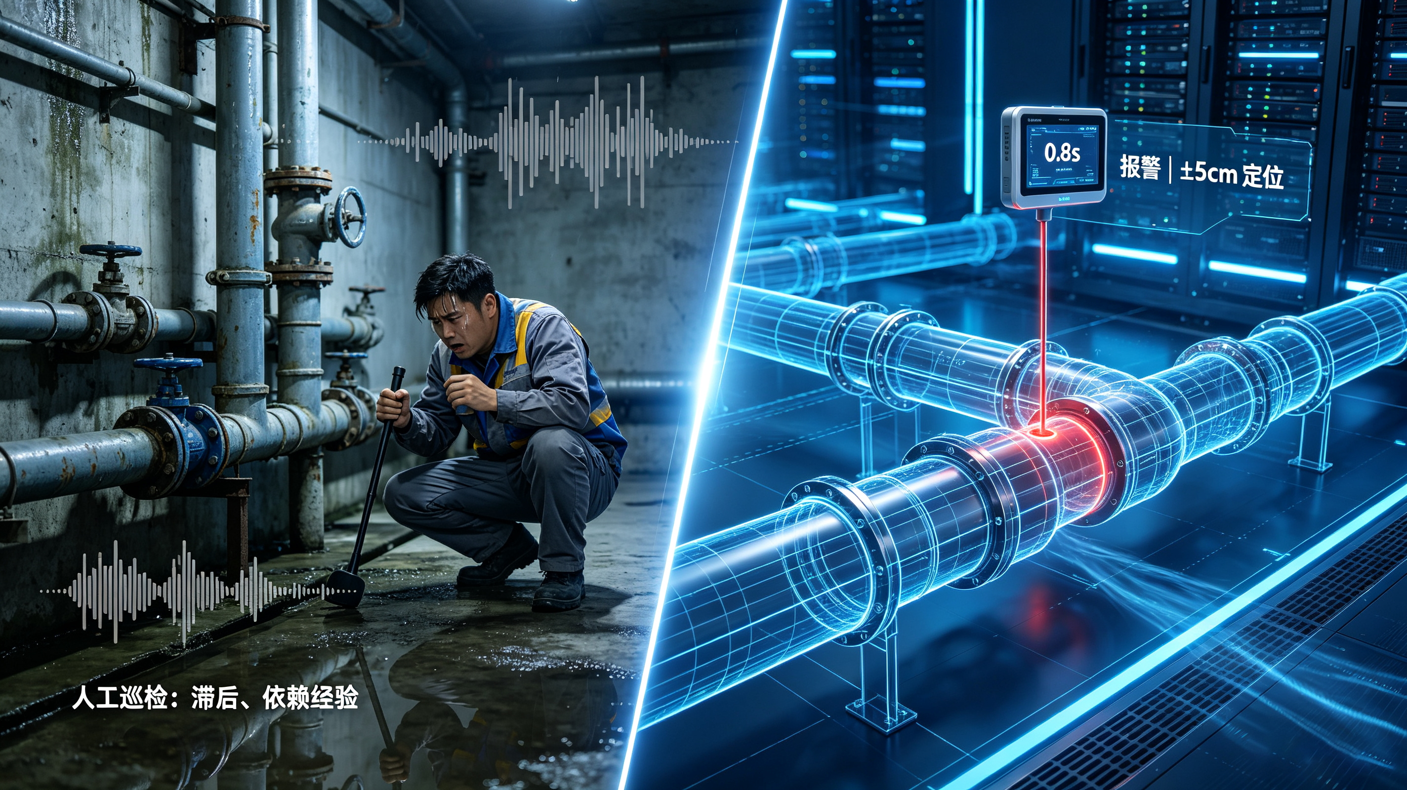 從0.8秒報(bào)警到±0.5米定位:東莞業(yè)疆如何讓工業(yè)漏水“無(wú)處遁形” 從0.8秒報(bào)警到±0.5米定位:東莞業(yè)疆如何讓工業(yè)漏水“無(wú)處遁形”